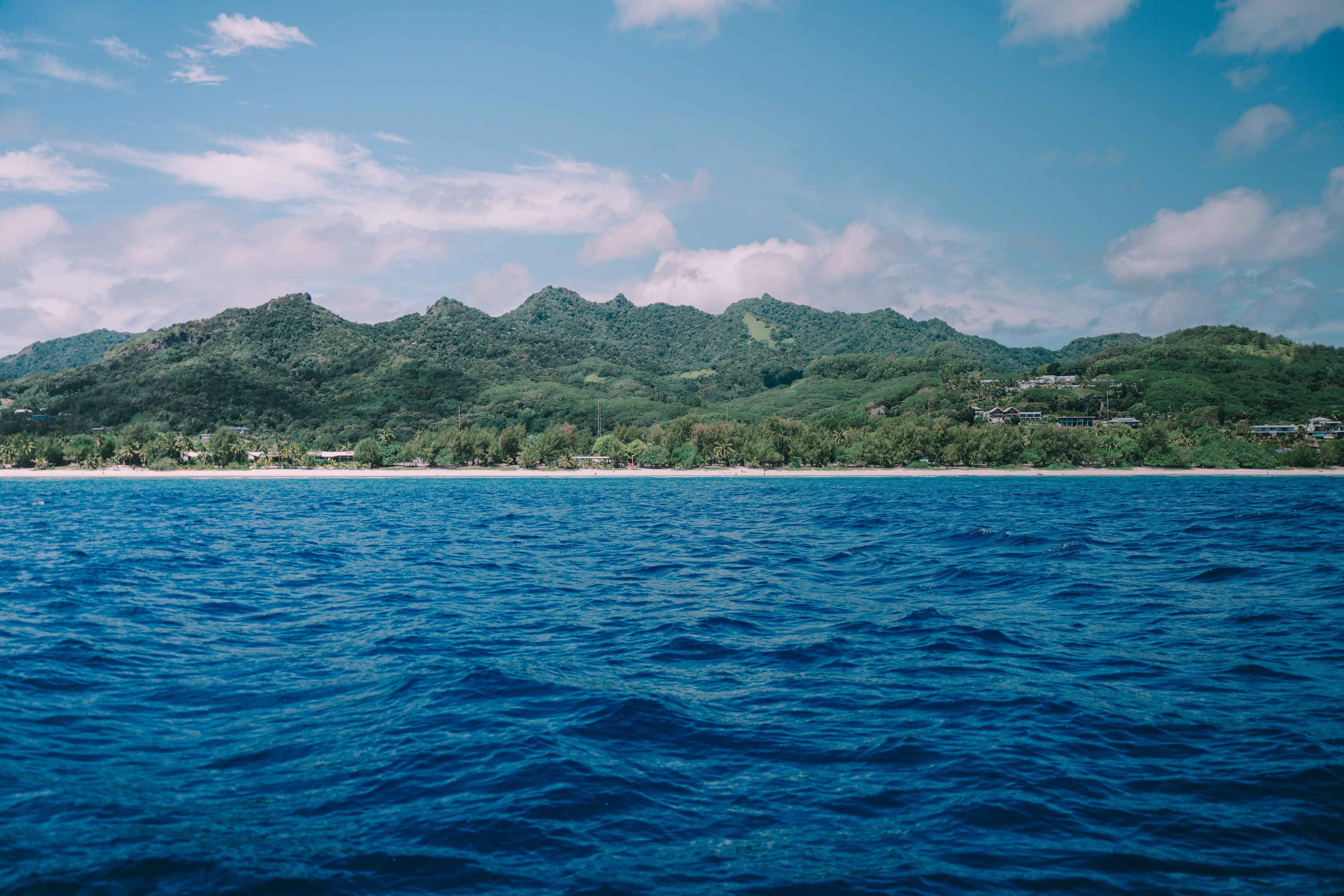Cook Islands — the turquoise Aitutaki lagoon and motu islands
