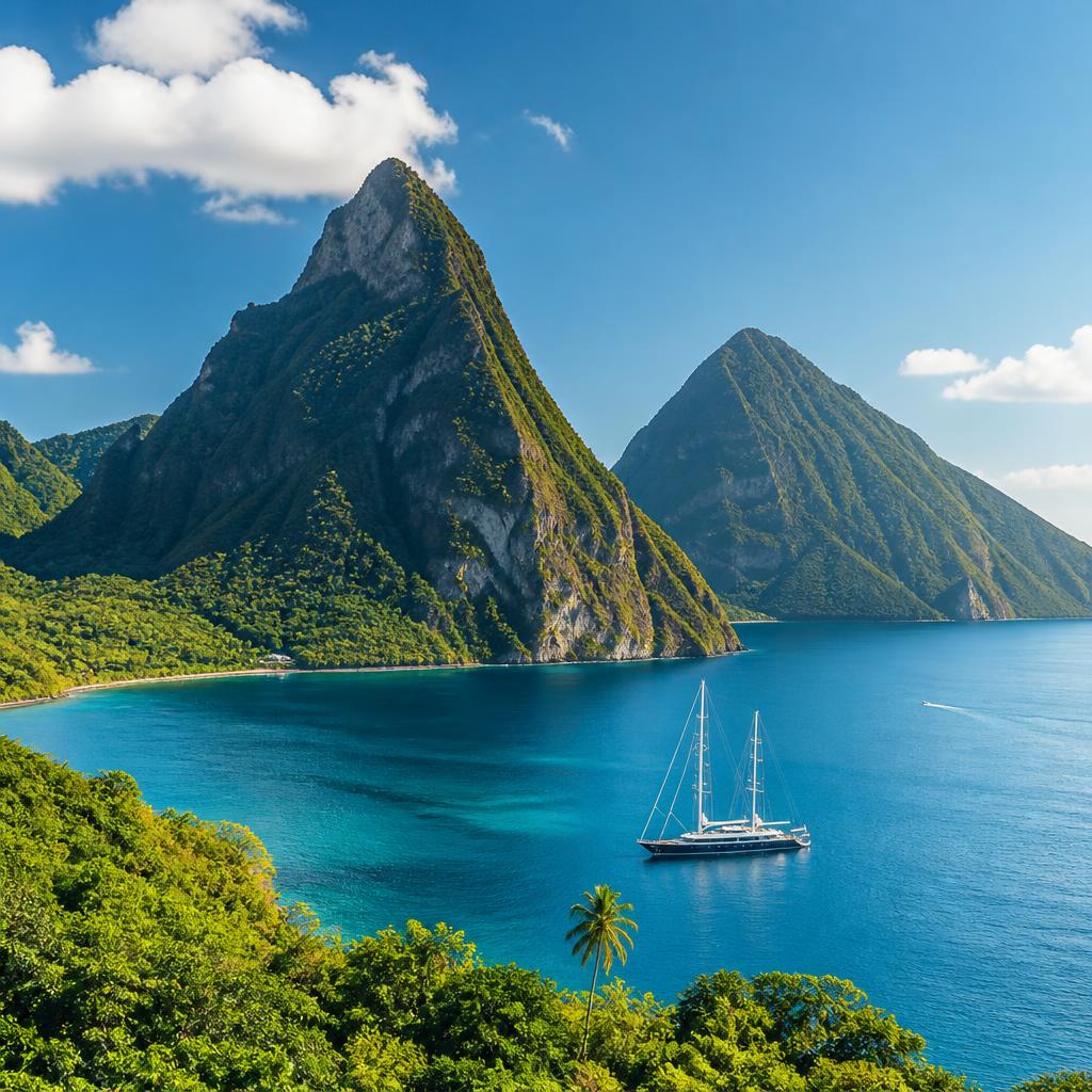 St Lucia — The Pitons, rum, and no one to answer to.